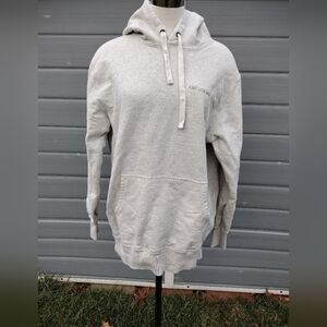 Aimé Leon Dore Men’s Tonal Logo Hoodie Oatmeal Size Large EUC